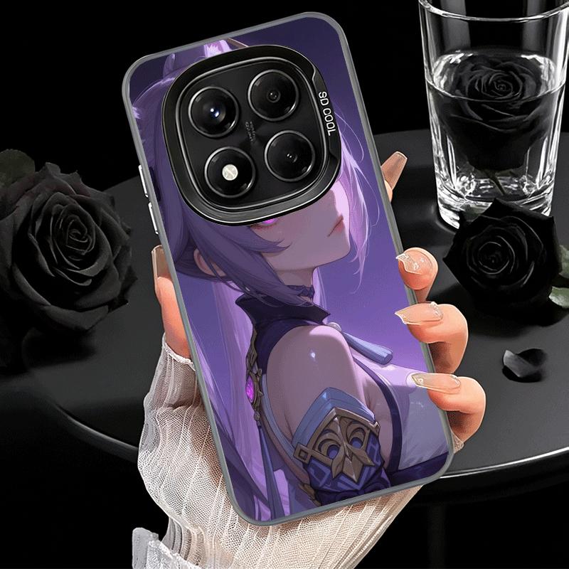 Genshin Impact Keqing Soft Phone Case for Xiaomi Redmi Note 13 14 15 Pro Plus 12S 12 11S 11 11T 10S 10 Shockproof Cover Back She