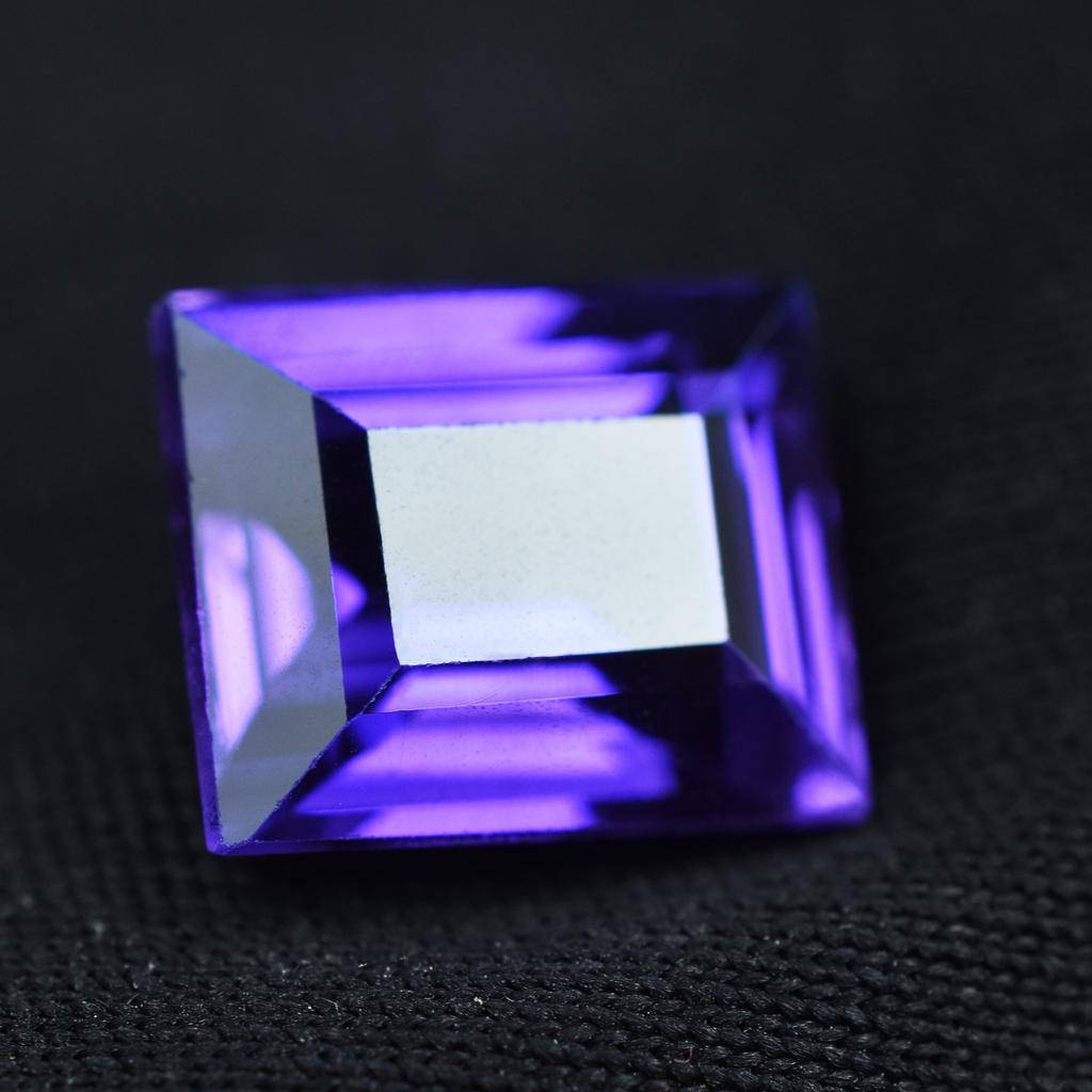 World Best Purple Tanzanite 5.00 Ct Emerald Cut Natural CERTIFIED Loose Gemstone AR-674