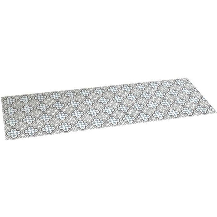 Storplanet tapis vinyle PVC Recyclable Croma hidra en taupe 60 x 200 cm