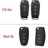 2 3 Buttons Soft TPU flip Remote Key Fob case Cover for 2015 2016 2017-blue