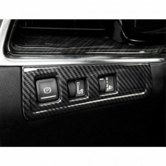 For Cadillac XT5 2016-  Carbon Fiber Headlight Switch Control Frame Trim