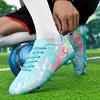 Low-Top Football Shoes for Teens Suitable for Training And Matches On Grass Synthetic Fields And Na. And Adults with Long Pins