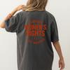 I Support Womens Rights And Wrongs Tee, Vintage Inspired Graphic Tee, Feminist Girl Power Rebel Tee