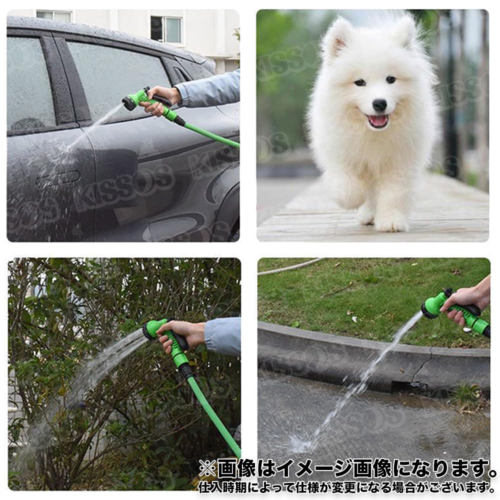 Ausziehbarer Schlauchaufroller, Gartenschlauch, dehnt sich dreimal so lang aus, 22,5 m, Praktisch zum Bewässern, Autowaschen, Reinigen im Freien und für die Gartenarbeit