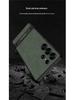 Samsung S25 Ultra Leather Case: Slim, Anti-Fall, Cross-Border Stand Protective Cover