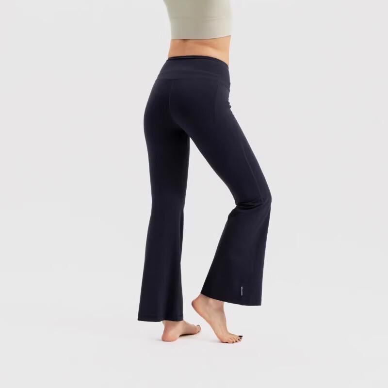 

Decathlon Women s High-Waist Flared Yoga Pants L
