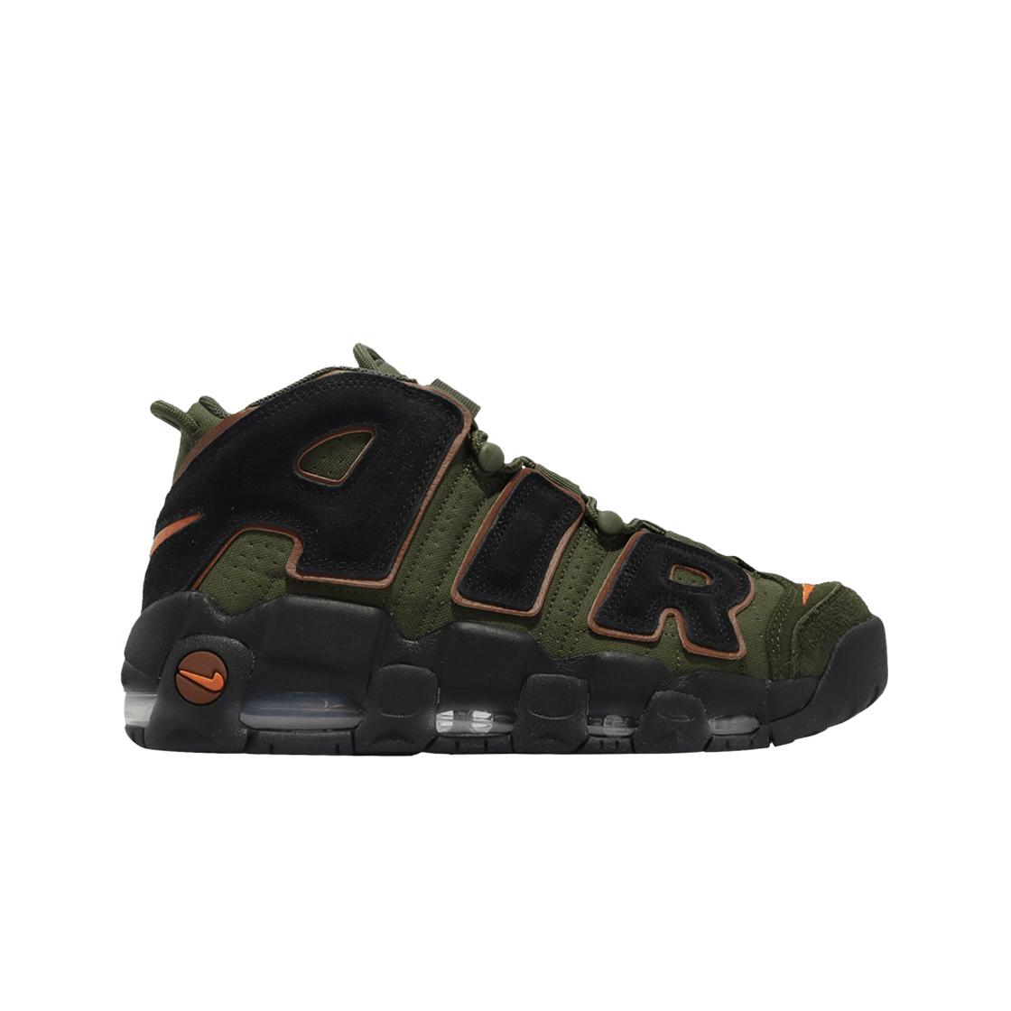 

Мужские кроссовки Nike Air More Uptempo 96 Cargo Khaki и Alpha Orange DX2669-300