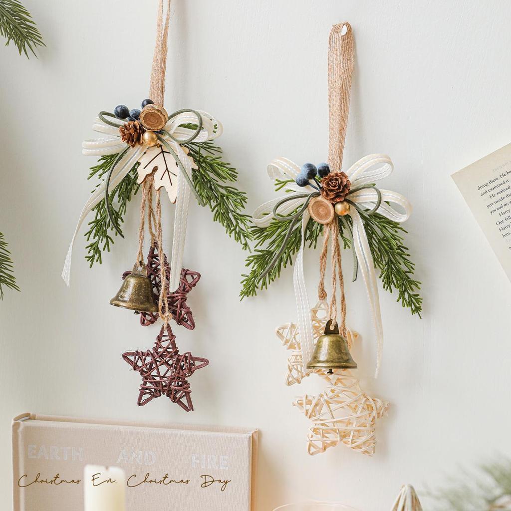 Premium Christmas Bell Ornament for Doors, Trees, and Wall Hangings