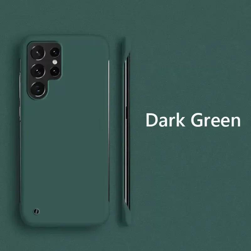 

Безрамный тонкий матовый жесткий чехол из ПК для Samsung Galaxy S25 S23 S24 FE Ultra S21 FE S22 Plus 5G противоударный чехол-накладка For Galaxy S24FE