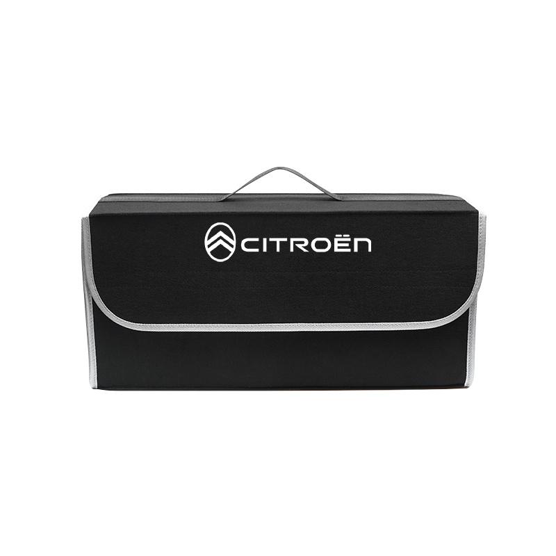 FRPM6 Large Capacity Storage Bag Car Organizer Box For Citroen C5X e-C4 X e-C3 C4 C3 C5 AIRCROSS C-Elysee C-Crosser C4 Cactus Berlingo