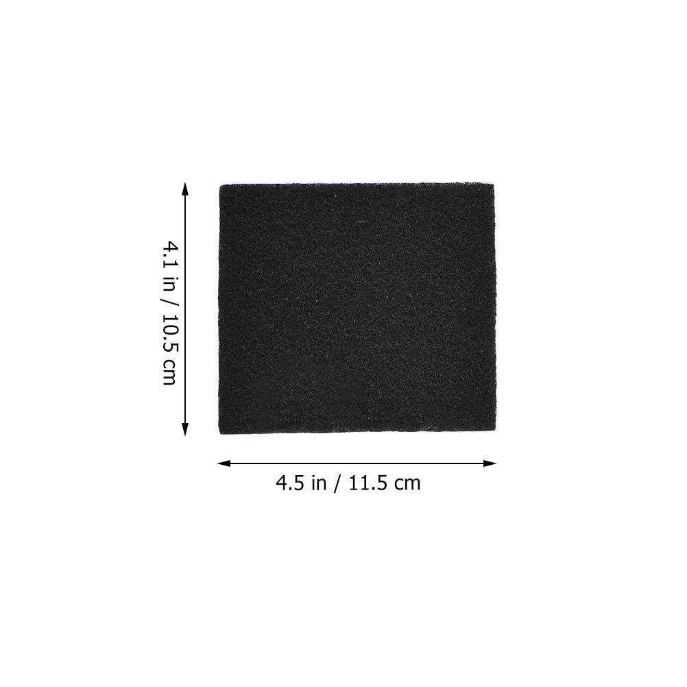 12Pcs  Activated Carbon Filter Cotton for Cat Litter Boxes Cleaner Replacement Pet Cats Litter Box Filter Cotton Deodorant 11.5x10.5cm