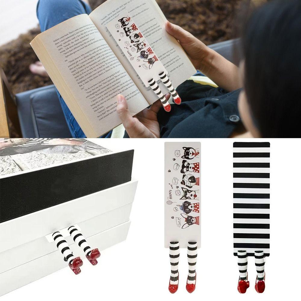 

Witchy Slippers Witch Bookmark 3D High Heels Book Marker Creative Wicked Witch Bookmark Gifts A