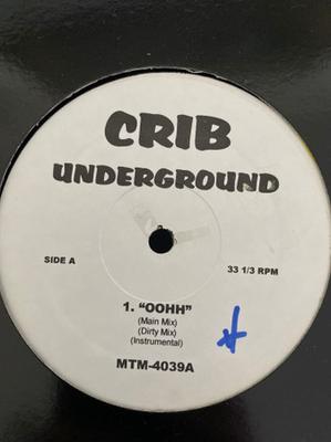 12inch Record VARIOUS - Untitled MTM4039 Crib Undergroun US Rap & Hip-Hop/R&B Used