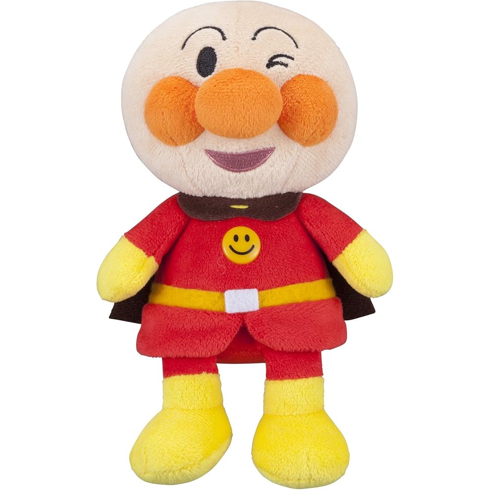 Sega Toys Anpanman Puri Chii Beans S Plus Wink Plush Toy 20cm