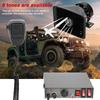 200W 9-Tone Car Loud Warning Alarm Emergency Siren Horn Kit Electronic PA System with Handheld Microphone 12 V for Car Truck