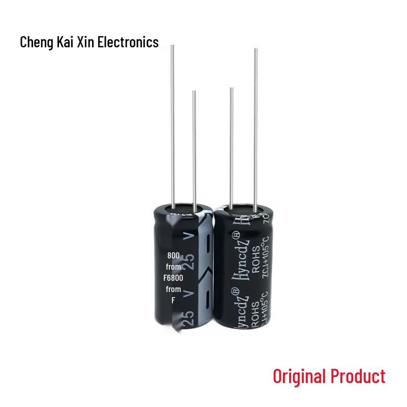 Aluminum Electrolytic Capacitor 25V 6800UF 16X30 Available In Large Quantities