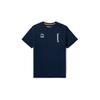 Timberland Back Print Casual Breathable Short Sleeve T-Shirt Men Tops Dark-Blue A2DVC-451