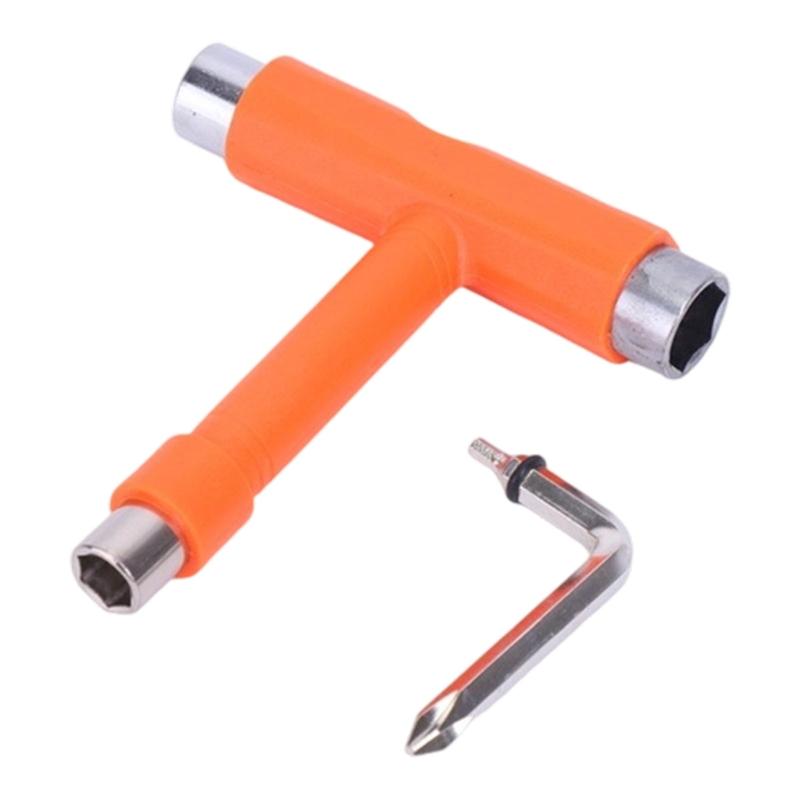 Skateboards Wheel Skate T Tool Electric Scooter Snowboard Wrench Adjusting Tool Long Board Wheel Skate Wrench Tool