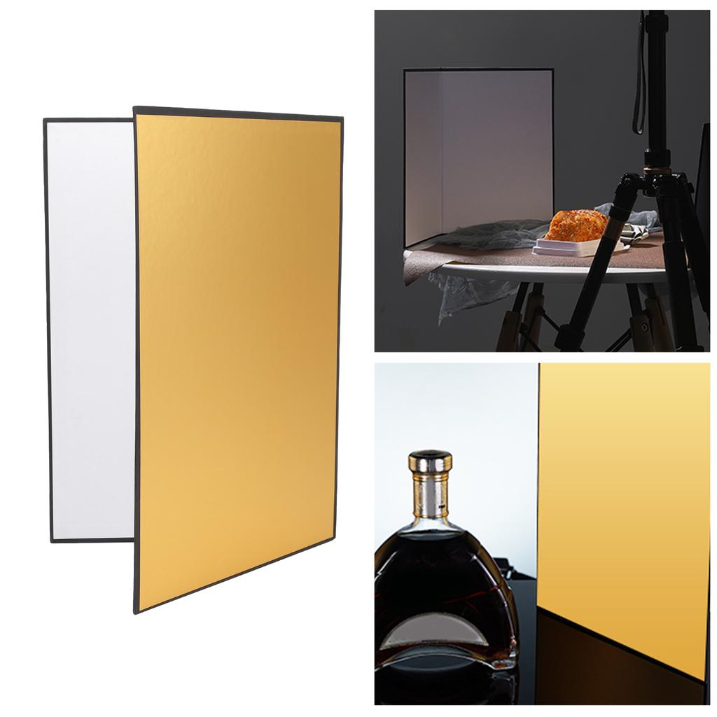 Lichtreflektor 3 in 1 Fotografie Reflektor Pappe Größe Faltbarer Reflektor Papierkarton Fotografie Zubehör