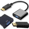 DisplayPort To VGA Adapter Converter from DP To D-Sub Adapter Cable