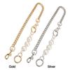 Bag Chain Replacement Handles Handbag Hardware Bag Extender Chain Pearl Bead Women Bag Straps