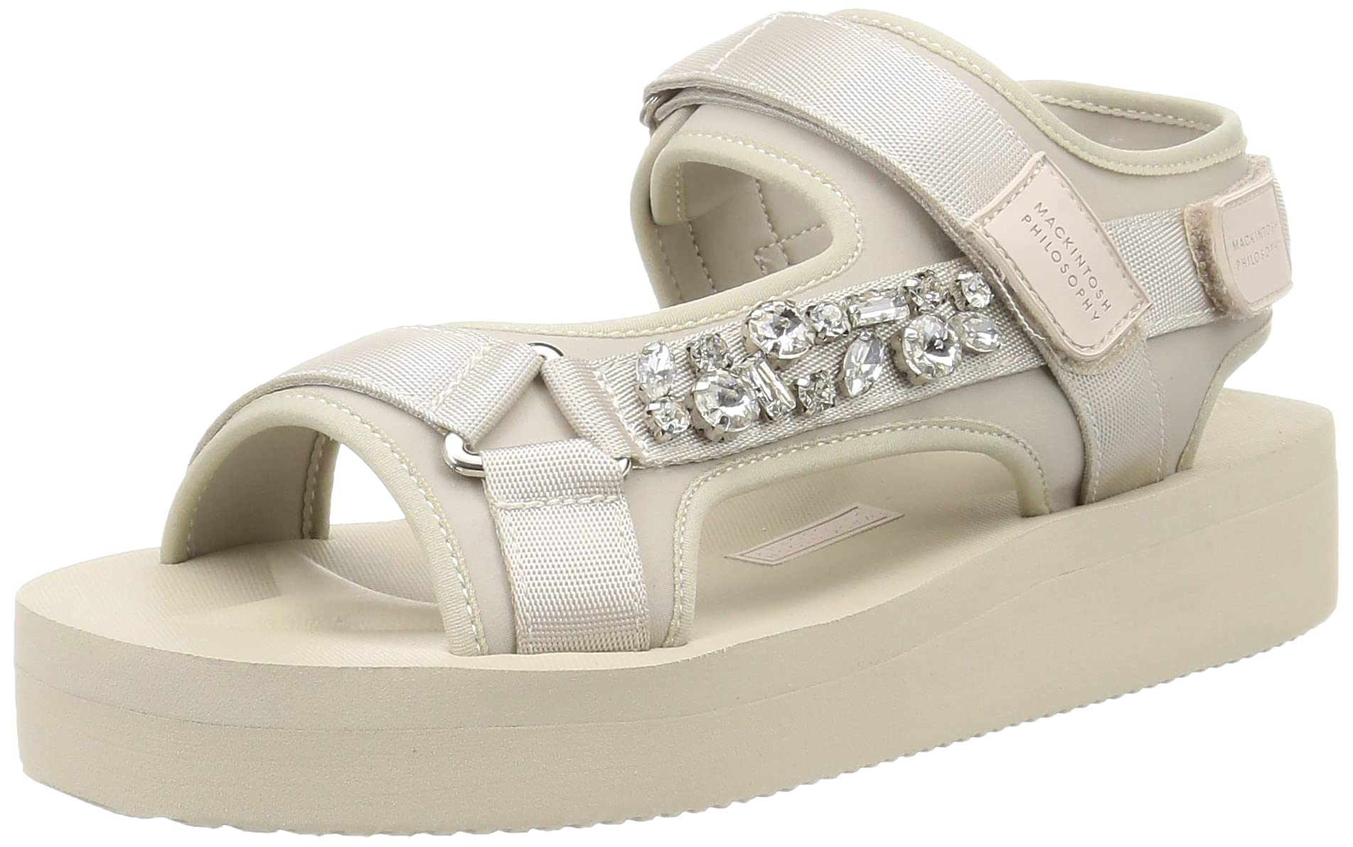 

Sports Sandals Bijou Motif Velcro Strap Sandals BG cm E [Macintosh Philosophy] Women s 23.0 cm~23.5
