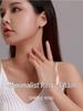Avle European & American Hot-Selling S925 Sterling Silver Platinum-Plated Hollow Fashion Ring Bracelet for Women