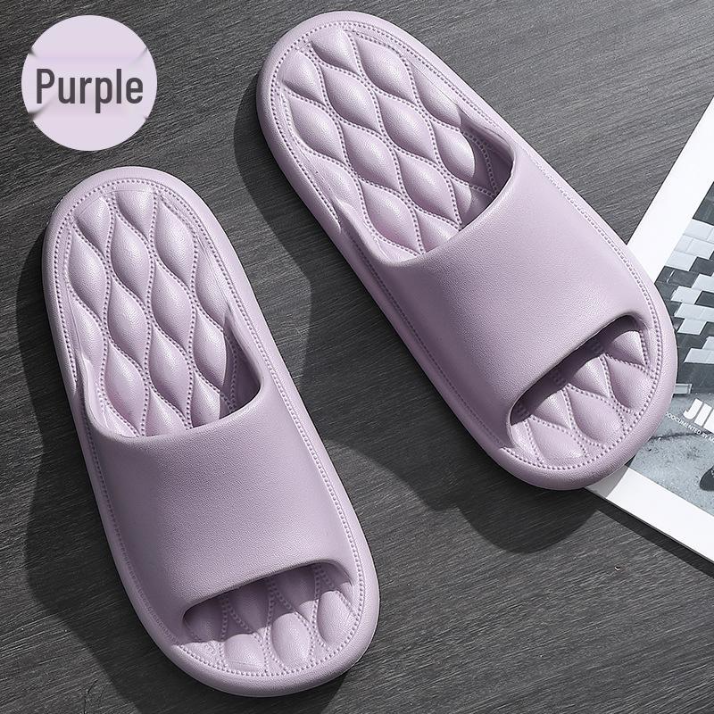 Große rutschfeste Sommerslipper für Männer & Frauen - Für drinnen, Hotel, Badezimmer