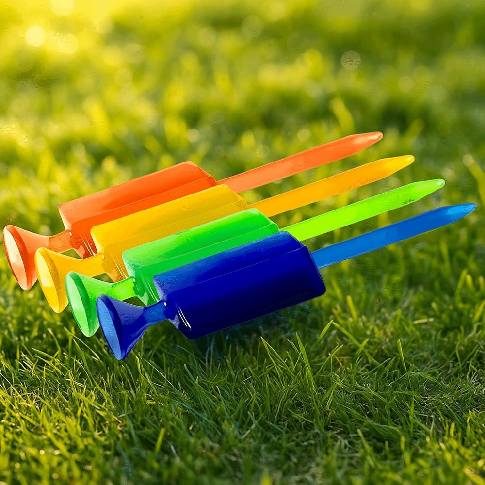 Enhance Distance Golf Ball Pegs Precise Swing Golf Ball Holder Plastic Ball Pegs  Golf Practice