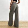 Women Color Trousers Cotton And Linen Pants