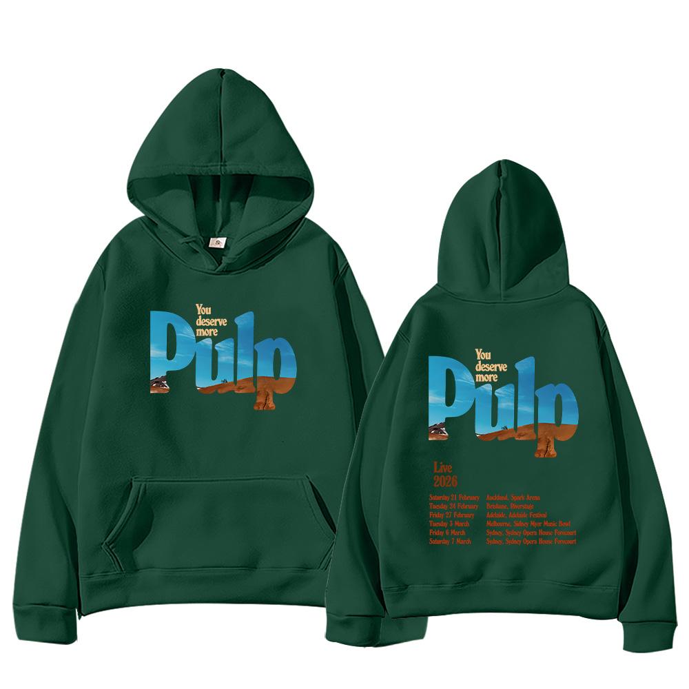 Pulp Rock Band Fashion Hoodies Pulp Live 2026 Graphic Clothes Women Men Casual Versatile Long Sleeve Pullovers Sweatshirts