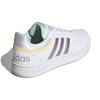 Adidas Hoops 3.0 'White Matte Purple Metallic' Women's Sneakers GX1806
