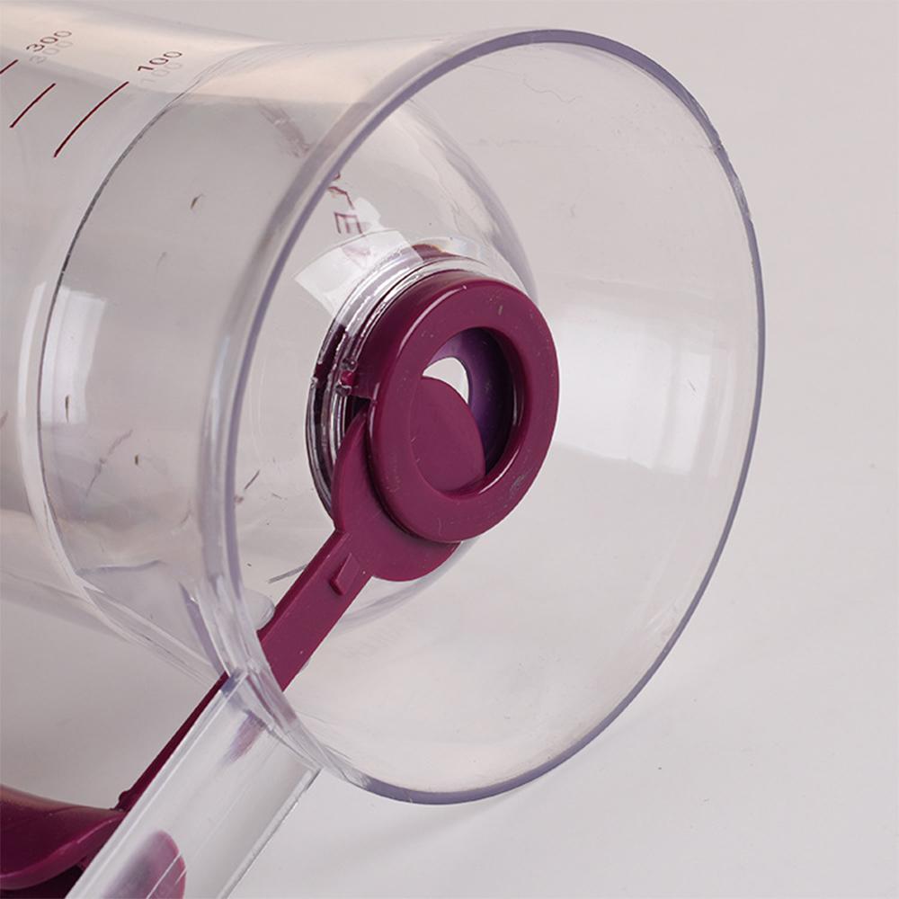 Cupcakes Pannkakor Cookie Cake Muffins Bakning Våfflor Smet Dispenser Cream Speratator Mätkopp Bakverktyg