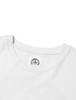 Punched Drunk Parties Circle Logo Narrow Tee (White)