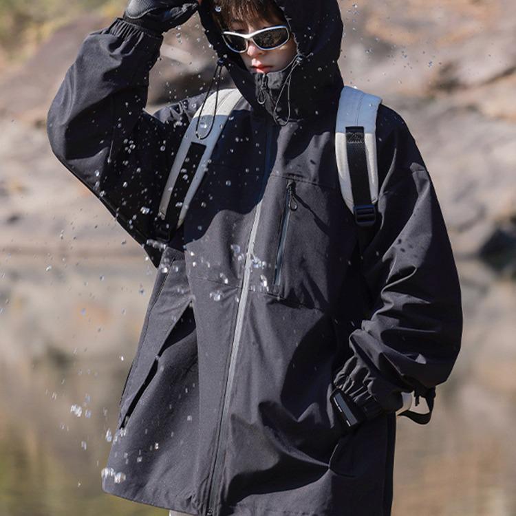 NASA Women's Trendy Windbreaker & Men's 3-in-1 Mountaineering Jacket - Spring/Autumn Thin Style, Winter Detachable Suit