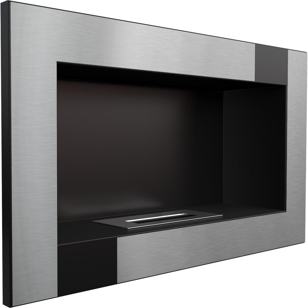 Wall mounted Bioethanol fireplace GOLF QUBE TÜV