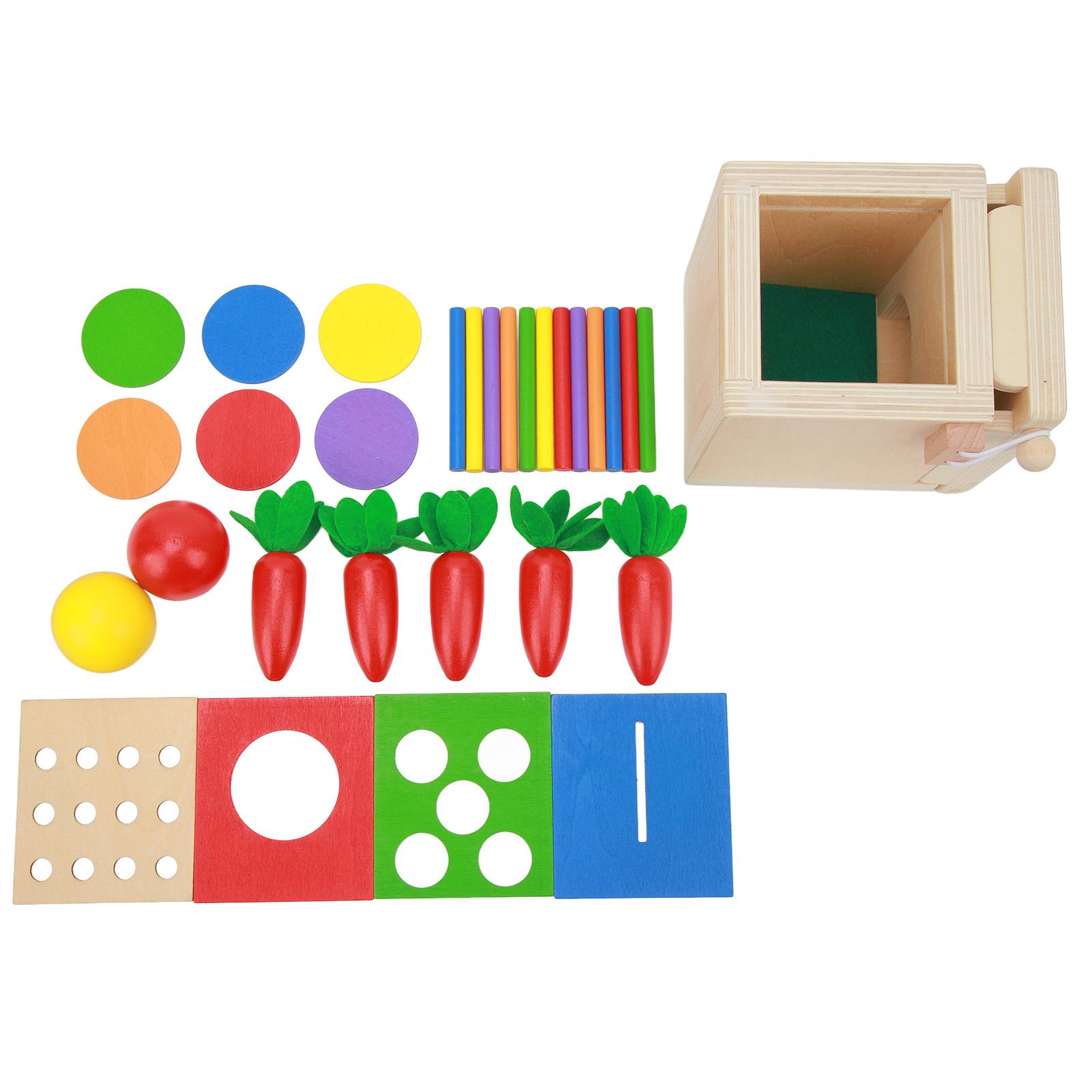 

4 в 1 монетница палочка морковка урожай игра интересные шарики спички цвет падение игрушка