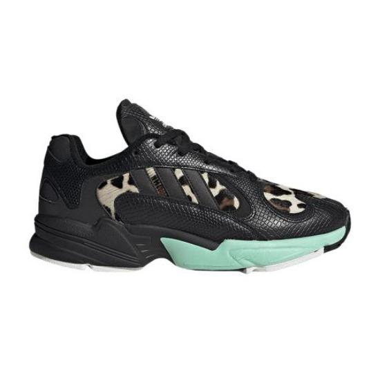 adidas Yung-1 Night Jungle - Бирюзовый FV6448 EU 44 чёрный