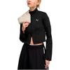 PUMA CROPPED Jackets Women's Black Stand Collar Moderate Other 633966-01