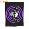 Skull Purple Psycho Punk Zone, Evil Dead Halloween Ultra-Soft Blanket Quilt Winter Sofa Cover Bed Covers
