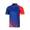 Athletic essential! Short-sleeve Polo with Runner Print, Sporty Casual Wear