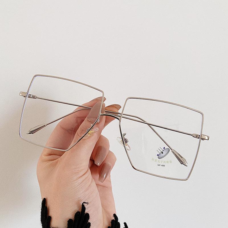 New Style Women'S Glasses Frames Blue Light Blocking Polygon Shape Women Glasses High Quality Computer Office Glass