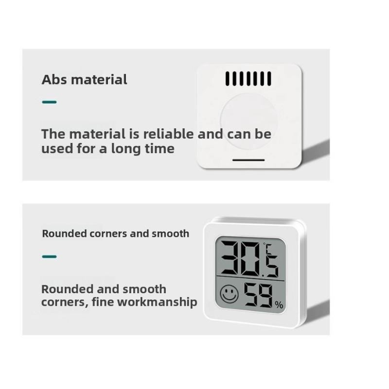 Digital Thermometer Mini LCD Hygrometer Indoor Room Temperature Humidity Meter Sensor Gauge Weather Station
