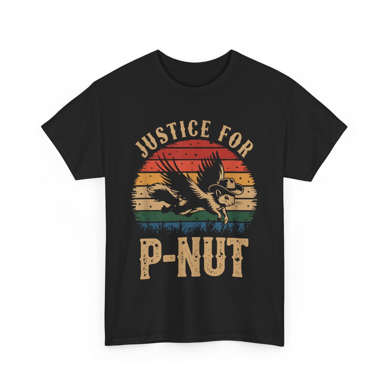 Justice For Peanut P’nut PNut Squirrel Lover T-shirt S