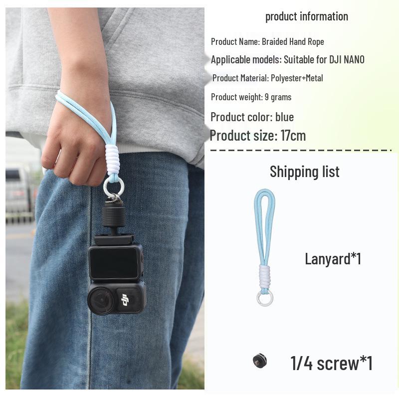 DJI Osmo Nano Camera Quick Release Anti-Lost Wrist Strap Lanyard