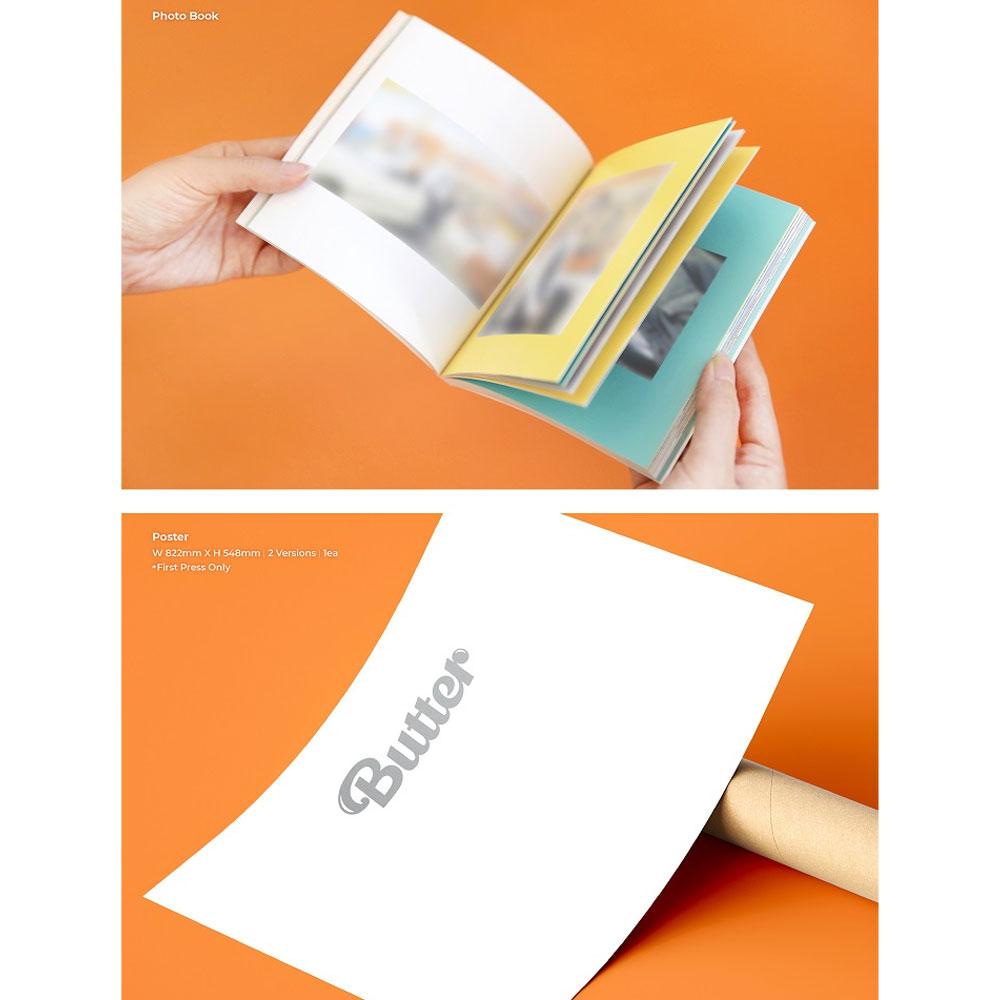 BTS Butter (Random Ver.) Album + 3 Gifts