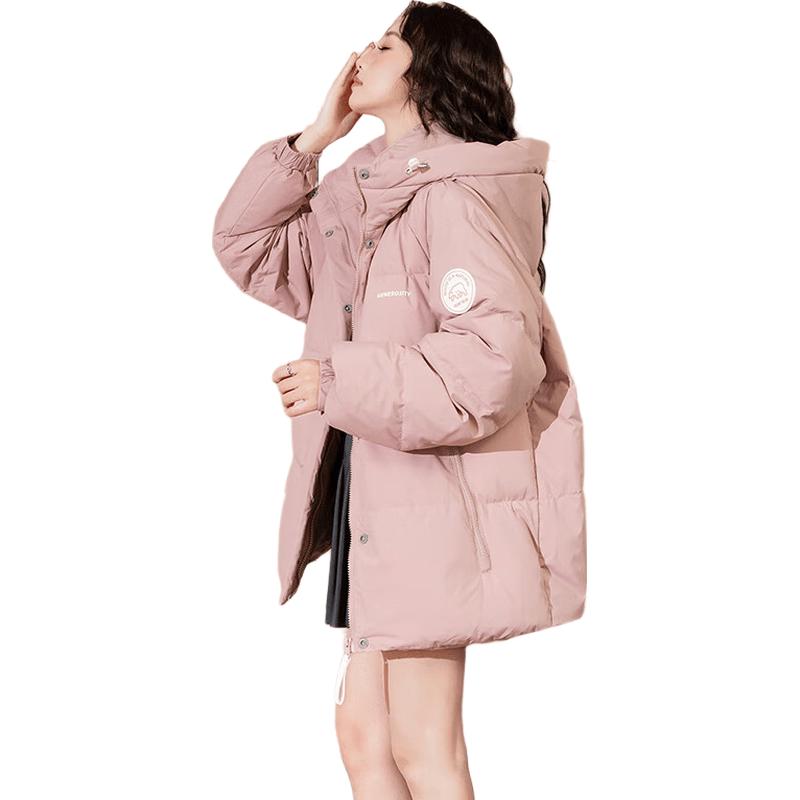 TonLion 2025 Couple Hooded Puffer Down Jacket