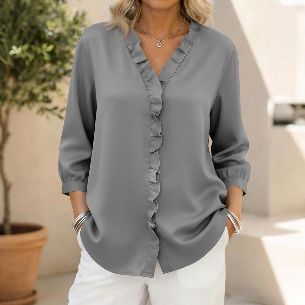 Women's 3/4 Sleeve Shirts Graphic Tees Shirts Casual Basic Tops Pullovers