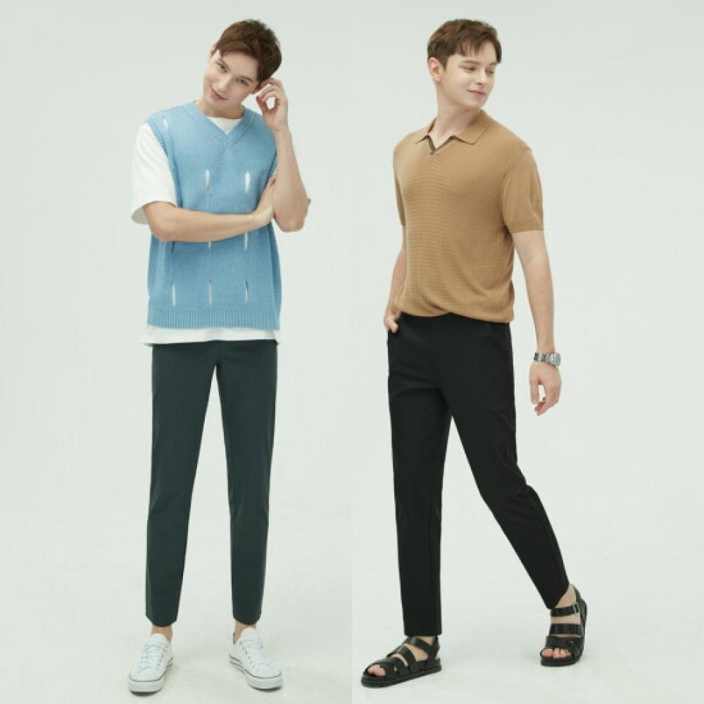Baiyu Men S Poly Twill pantS 2 Piece Set ttSm