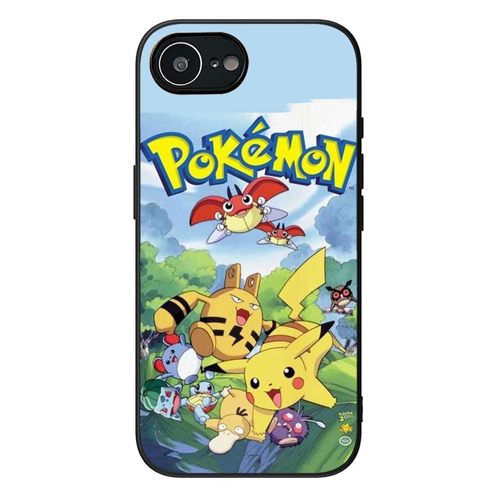 Jigglypuff P-Pikachus P-Pokemons Cover for Apple iPhone 16 17 Air 14 15 Pro Max Plus 16+ 16E 14+ ProMax Casing Coque Case